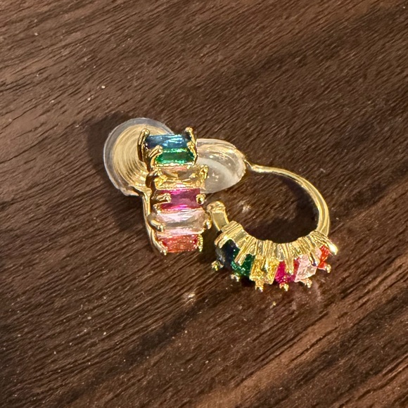 Colorful Clip-On Earrings - Picture 2 of 5